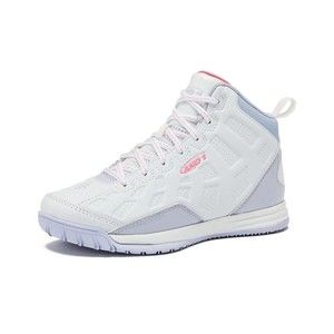 AND1 Showout Girls Basketball Shoes Kids High Top Sneakers - White - Size 6